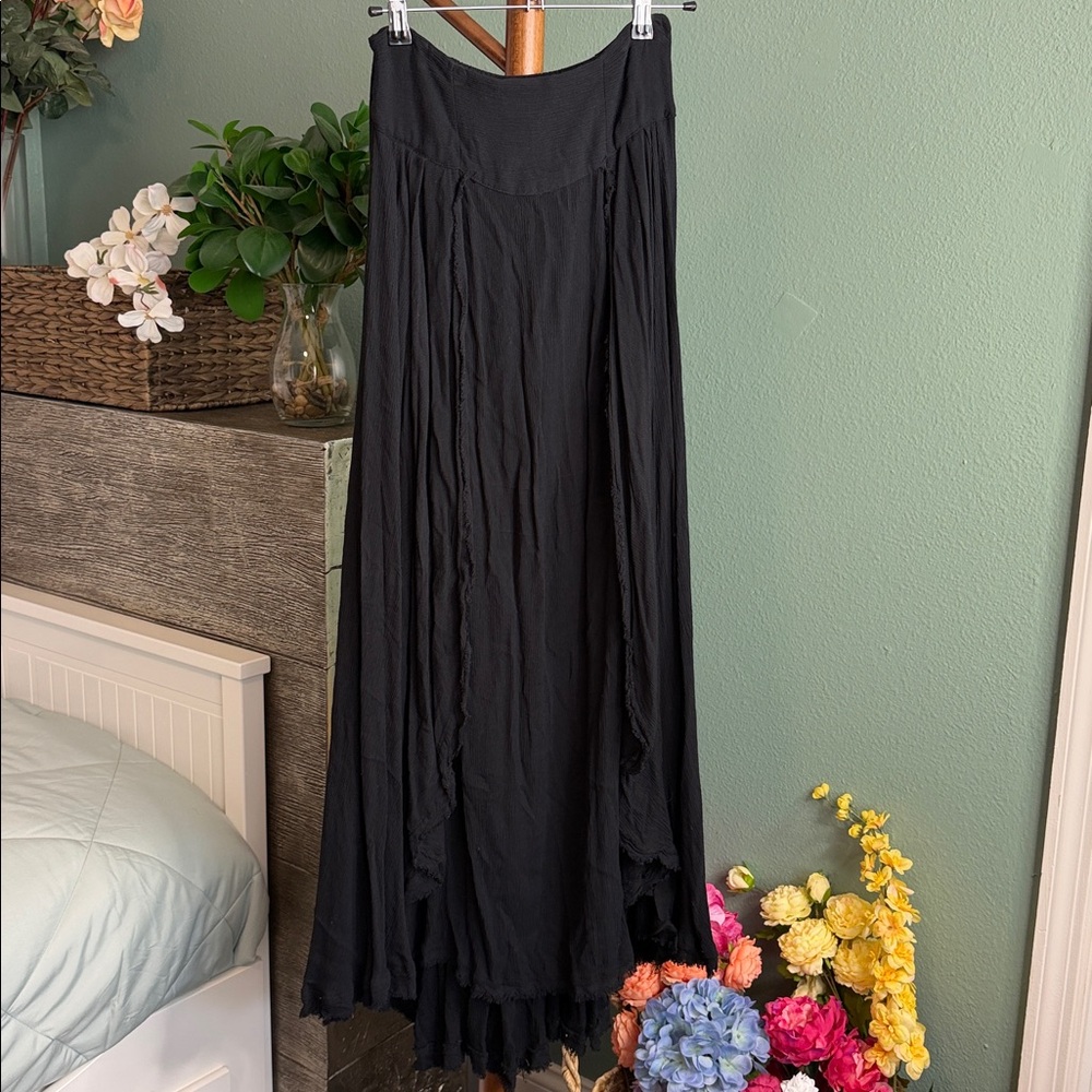FREE PEOPLE Black Maxi Skirt